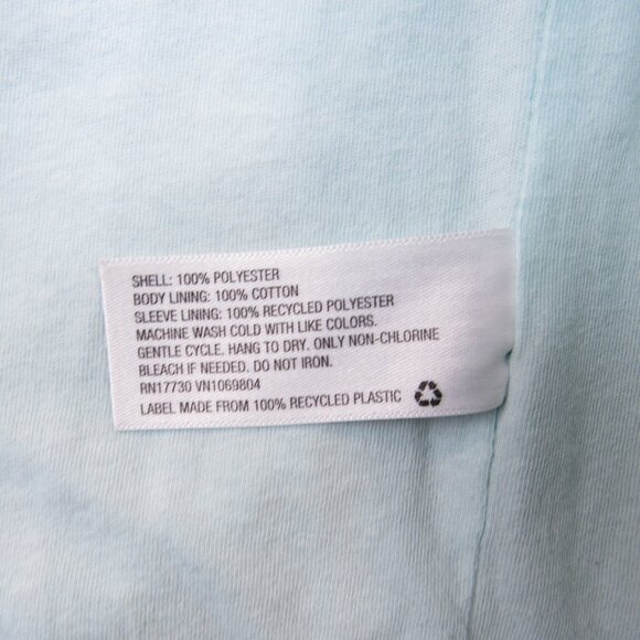 Cat & Jack Size 4t Toddler Girls Iridescent Rain Jacket Lightweight Snap Closure - Picture 13 of 14